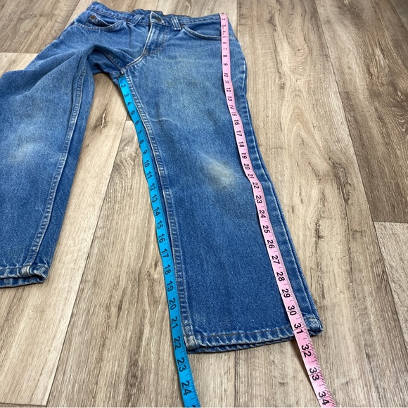 Vintage Levi's Orange Tab Straight Leg Crop Jeans W28 L24 - Picture 12 of 14
